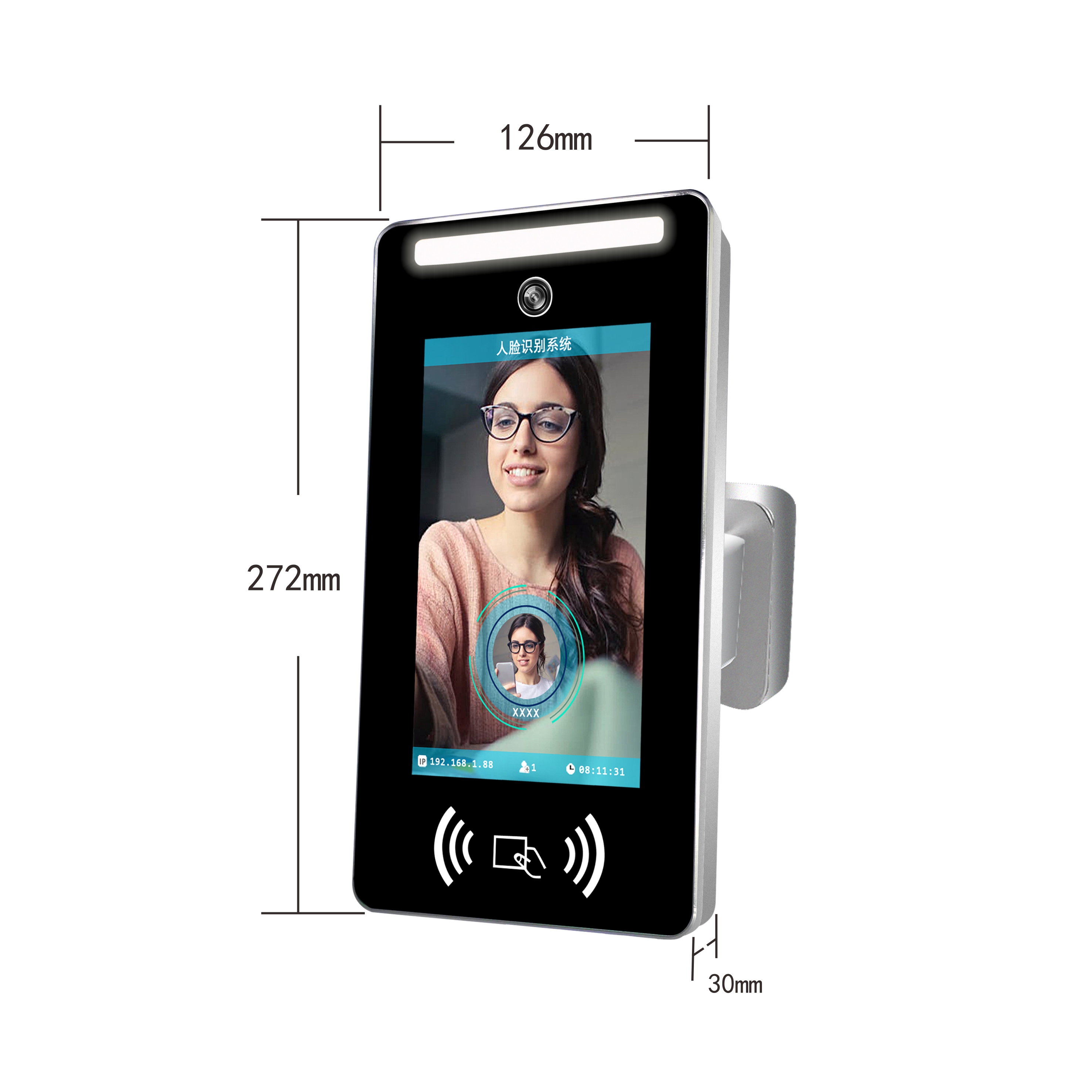 单目平板带刷卡挂式PH8G